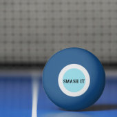 Zerschlagen Sie es gewinnt Tischtennisball (Netto)