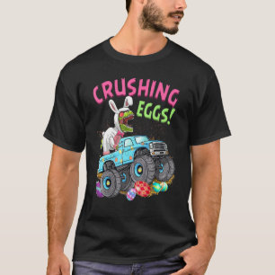 Zerschlagende Eier Bunny Oaster Dinosaur Happy Oas T-Shirt