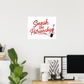 Zerschlagt das Patriarchat Poster (Heimbüro)