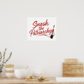 Zerschlagt das Patriarchat Poster (Küche)