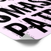 Zerschlagt den Patriarchat Feminist Poster (Ecke)