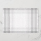 Zerschlagt es Fun Moderne Typografie | ABSCHLUSS R Folieneinladung (Rückseite)