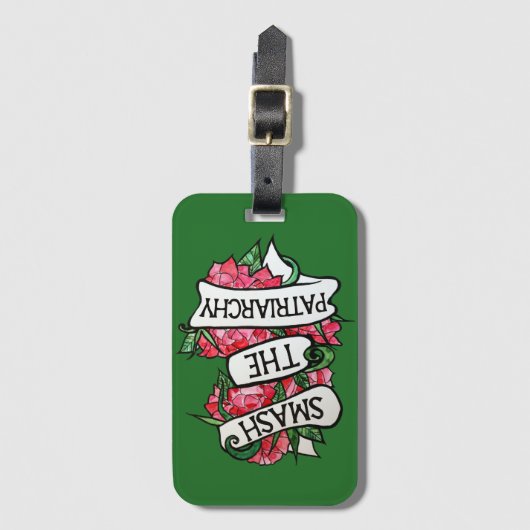 Zerschlagung des Patriarchats Gepäckanhänger (Vorderseite Vertikal)