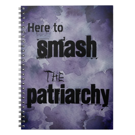 Zerschlagung des Patriarchats Notizblock (Vorderseite)