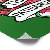 Zerschlagung des Patriarchats Poster (Ecke)