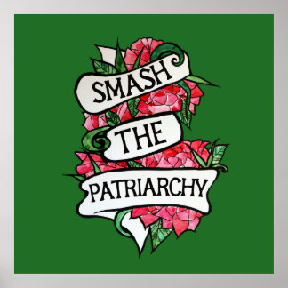 Zerschlagung des Patriarchats Poster