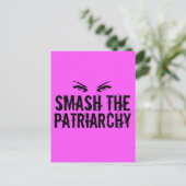 Zerschlagung des Patriarchats Postkarte (Stehend Vorderseite)
