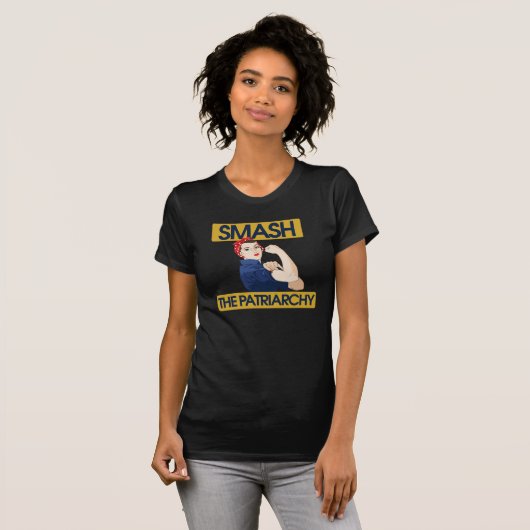 Zerschlagung des Patriarchats T-Shirt (Vorne ganz)