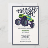 Zerschlagung des Schrotts - Der moderne grüne Mons Einladung (Vorderseite)