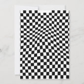 Zerschlagung des Schrotts - Modernes grünes Foto f Einladung (Rückseite)