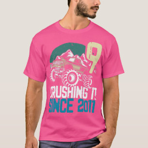 Zerschlagung seit 2011 Monster Truck 9 Jahre alt B T-Shirt