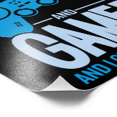 Zerschlagung von zwei Titeln Bruder und Gamer Fotodruck (Ecke)