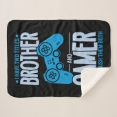 Zerschlagung von zwei Titeln Bruder und Gamer Sherpadecke (Vorderseite (Horizontal))