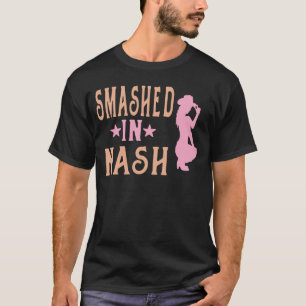 Zerschmettert in Nash Braut Brautjungfer Braut Cow T-Shirt