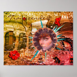 zerschmettert, zerkleinert, gewrackt und überfüllt poster