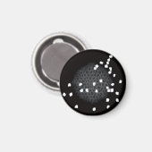 Zerschmettertes Puzzle-Muster Küchenmagnet Magnet (Vorderseite/Rückseite)