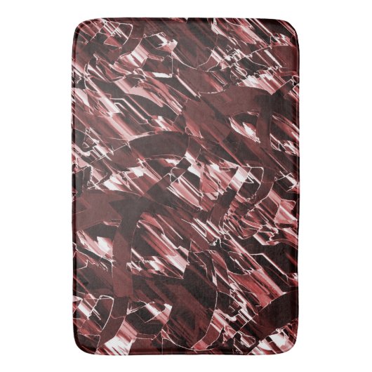 Zersetzung von gerissenen oder schlecht geschnitte badematte (Vorderseite Vertikal)