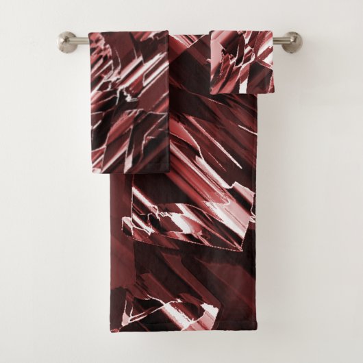 Zersetzung von gerissenen oder schlecht geschnitte badhandtuch set (Insitu)