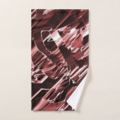 Zersetzung von gerissenen oder schlecht geschnitte badhandtuch set (Handtuch)