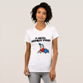 zerspalten Sie, wirklicher handlicher Mann A T-Shirt (Vorne ganz)