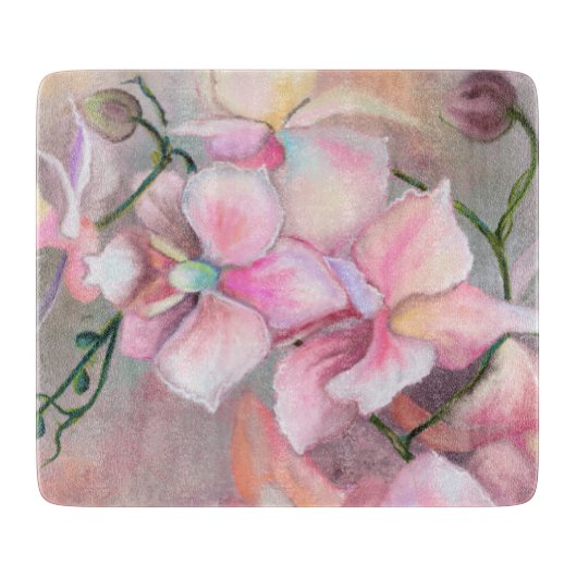 Zerspanungsplatz für Orchids Schneidebrett (Vorderseite)