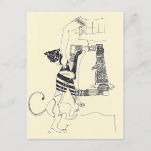 Zersplittert d'Arts 4 surrealistische zeichnende Postkarte