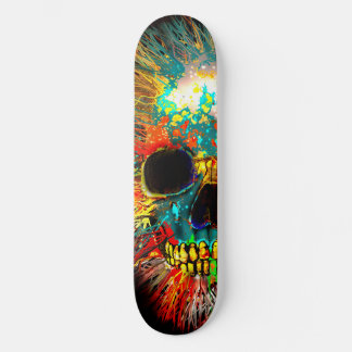 zersplittert skateboard