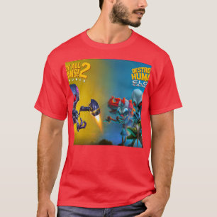 Zerstöre alle Menschen 2 berichtet und klon nage T-Shirt