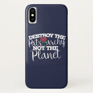 Zerstöre das Patriarchat, nicht den Planeten Femin Case-Mate iPhone Hülle