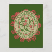 Zerstöre das Patriarchat, nicht den Planeten Femin Postkarte (Vorderseite)