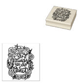 Zerstöre das Patriarchat nicht den Planeten Gummistempel (Stempel)