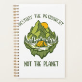 Zerstöre das Patriarchat nicht den Planeten Planer (Vorderseite)