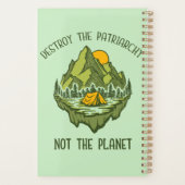 Zerstöre das Patriarchat nicht den Planeten Planer (Rückseite)