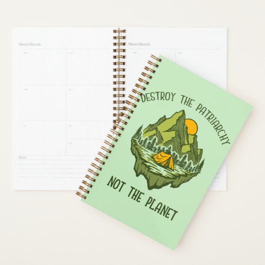 Zerstöre das Patriarchat nicht den Planeten Planer (Anzeige)