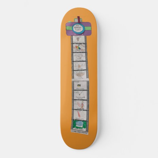 Zerstöre das Sommer-Skateboard Skateboard (Vorderseite)