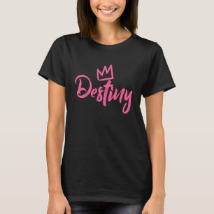 Zerstöre die Königin Pink Crown for Women, die Des T-Shirt