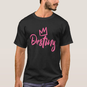 Zerstöre die Königin Pink Crown for Women, die Des T-Shirt