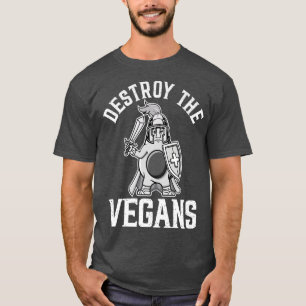 Zerstöre die Veganer, Avocado für Männer Frauen Ki T-Shirt