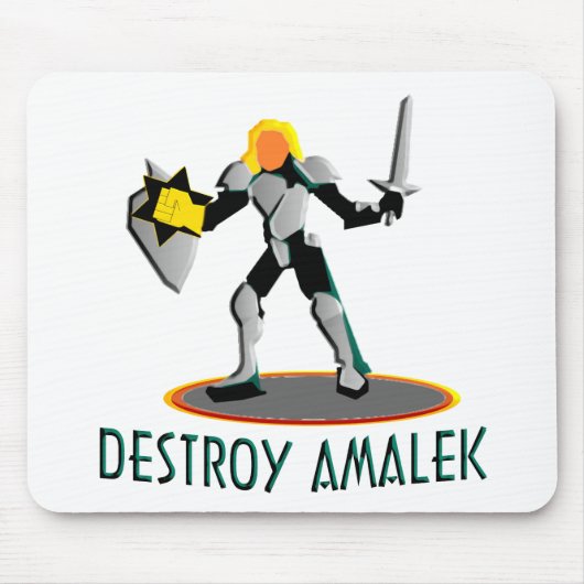 Zerstören Sie Amalek Mousepad (Vorne)
