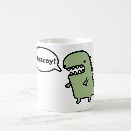 Zerstören Sie! Kaffeetasse (Mittel)