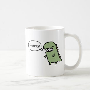Zerstören Sie! Kaffeetasse