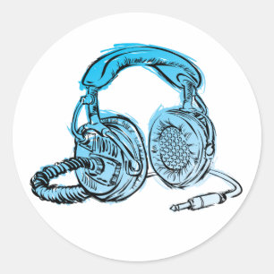 Zerstören Sie Runder Aufkleber