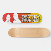 zerstören Sie sich - Sonne Skateboard (Horizontal)