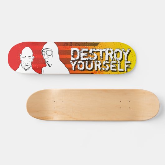 zerstören Sie sich - Sonne Skateboard (Horizontal)