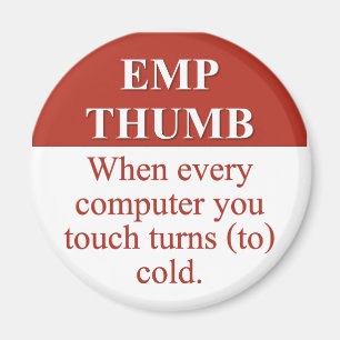 Zerstörende Computer mit einem elektromagnetischen Magnet