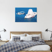 ZERSTÖRER - DDG-1000 24x36 Leinwanddruck (Insitu (Schlafzimmer))