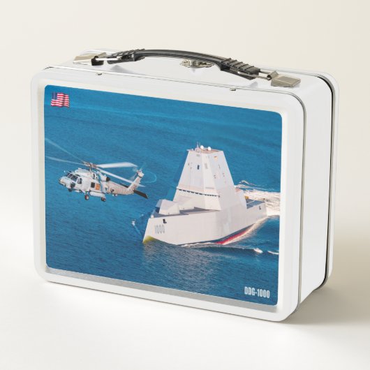 ZERSTÖRER - DDG-1000 METALL BROTDOSE (Rückseite)