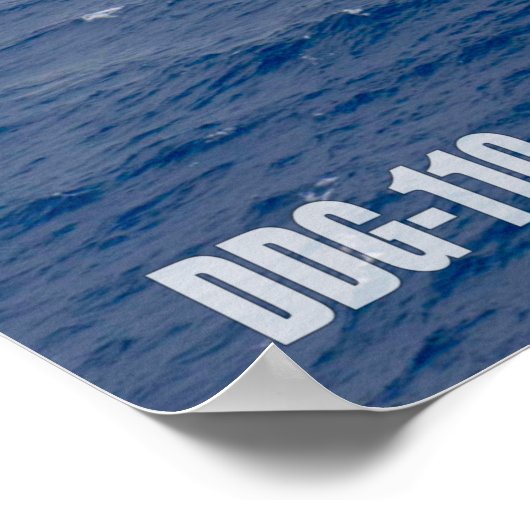 ZERSTÖRER - DDG-110 POSTER (Ecke)