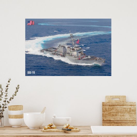 ZERSTÖRER - DDG-110 POSTER (Küche)