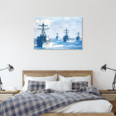 ZERSTÖRER - DDG-59 24x36 Leinwanddruck (Insitu (Schlafzimmer))